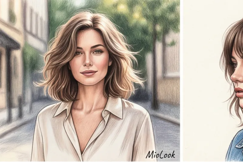 Layered haircuts for women: shaggy, mullet, and wolf cut