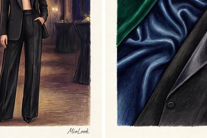 Вечерний брючный костюм: стильная альтернатива платью на праздник - 8