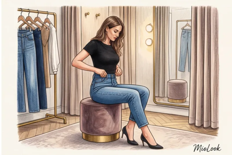 Брюки и джинсы, скрывающие живот: как выбрать правильную посадку - 6
