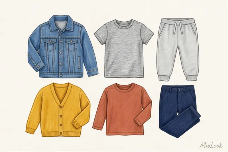 Как выбрать цветовую палитру для детского капсульного гардероба - 2