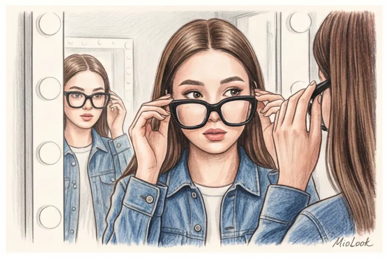 Очки для маленького и узкого лица: как выбрать правильный размер - 8