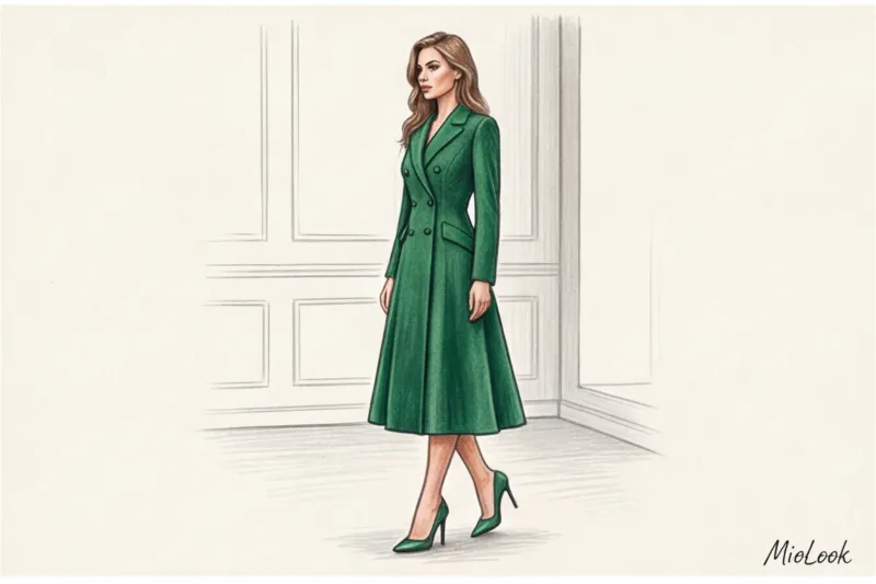 Платье-пальто: главная вещь в гардеробе современной аристократки - 8