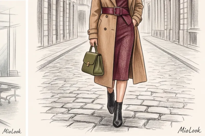 С чем сочетать цвет ремня: обувь, сумка или одежда? - 9
