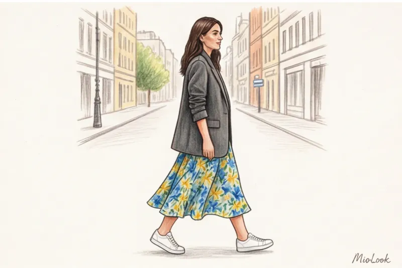 Романтический стиль в капсуле: как гармонично носить рюши и цветочный принт - 8