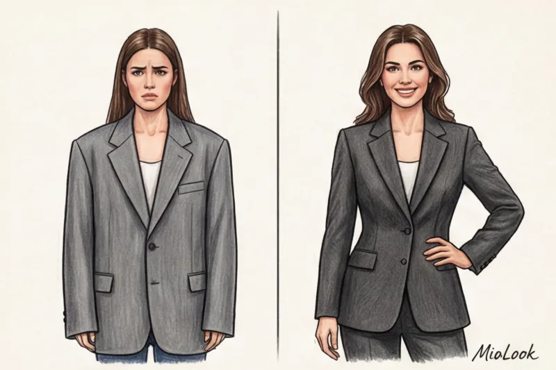 Как выбрать базовый пиджак или жакет с учетом пропорций фигуры - 5