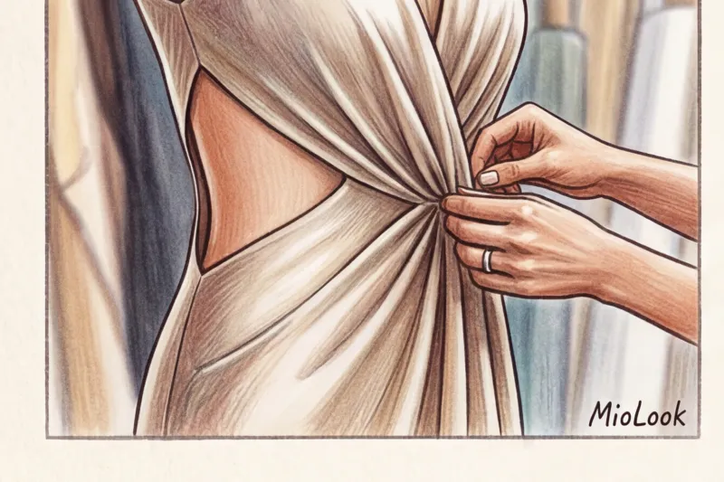 Тренд на вырезы: белье под платье с открытыми боками или животом - 7