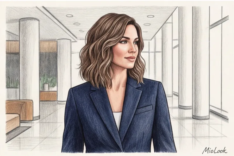 Прически для бизнес-леди: укладки, которые транслируют успех - 8