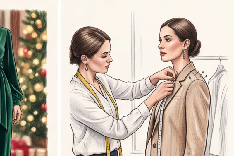 Альтернатива платью: нарядные брючные костюмы и комбинезоны - 3