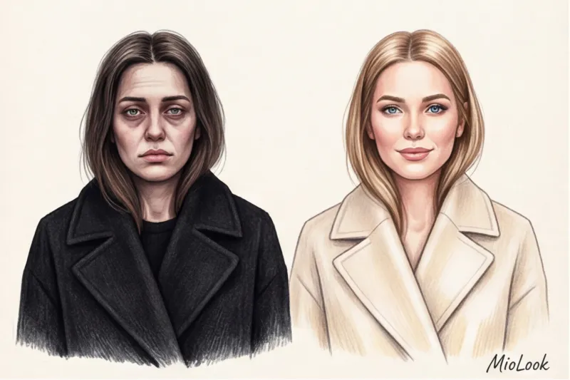 What outerwear makes you look older: the main mistakes