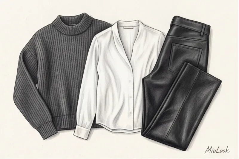 Achromatic colors in clothing: how to wear them expensively