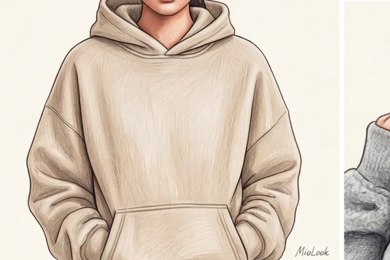 Прически под худи и оверсайз: стильные укладки для объемной одежды - 7