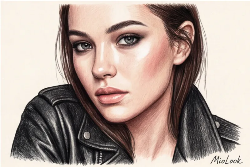 Дерзкий макияж под косуху и стиль гранж: смоки-айс и темные губы - 9