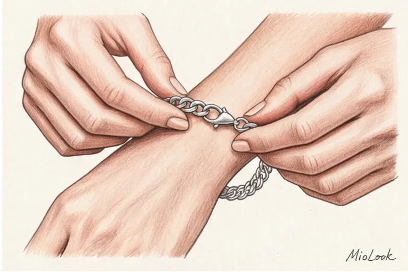 Базовые браслеты: от жестких бэнглов до тонких цепочек - 3