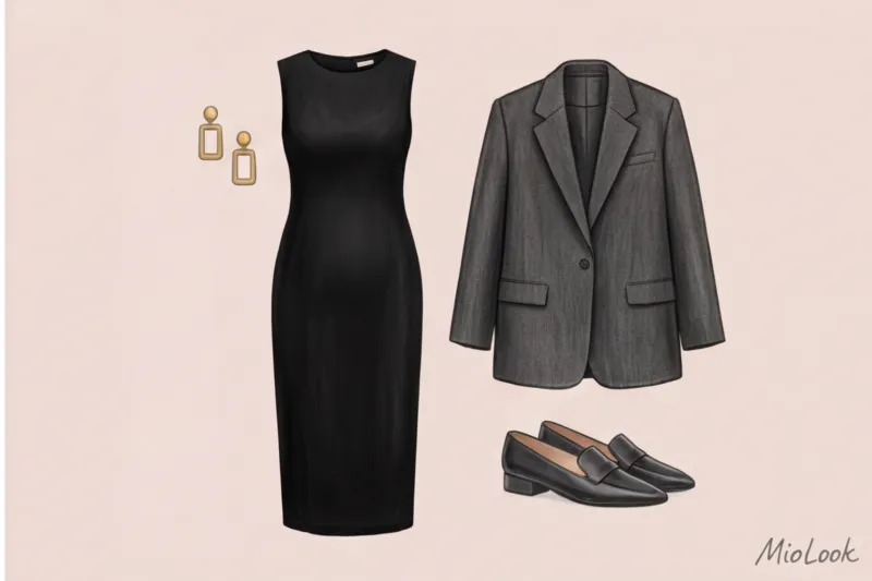 Строгие платья для беременных: какие фасоны подходят для офиса - 6