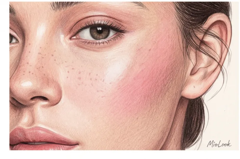 Макияж в стиле Coquette и Balletcore: морозный румянец, сияние и нежные губы - 7