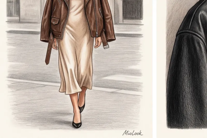 Актуальная косуха: как носить кожаную куртку в этом сезоне - 7