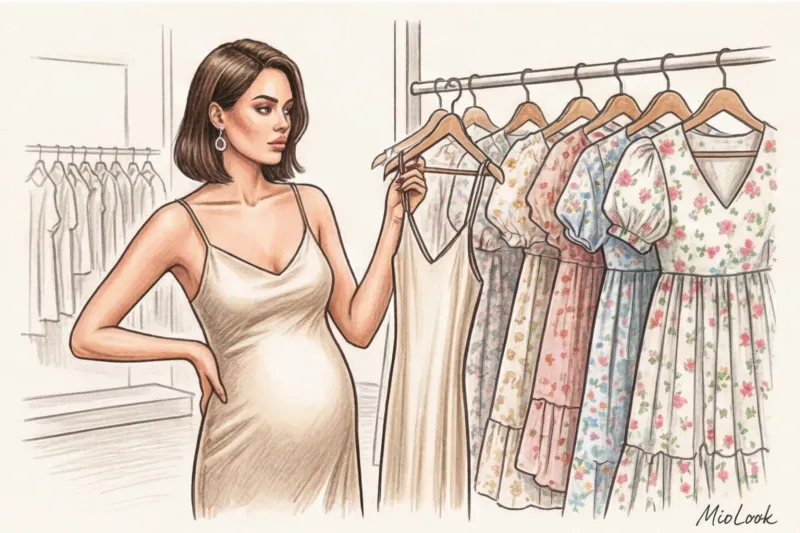 Летние образы для беременных: как спасаться от жары стильно - 8