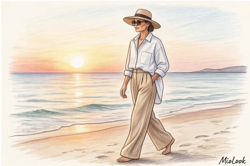 Капсула для курорта: скромный гардероб для отпуска на море - 9