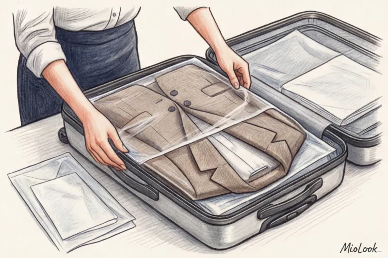 Мини-капсула в командировку: как уместить деловой гардероб в один чемодан - 5