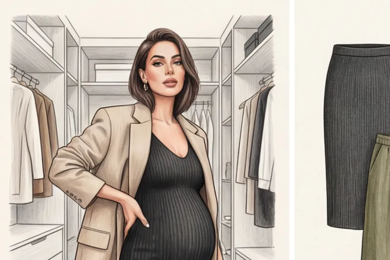 Stylish Maternity Clothes: The Best Looks