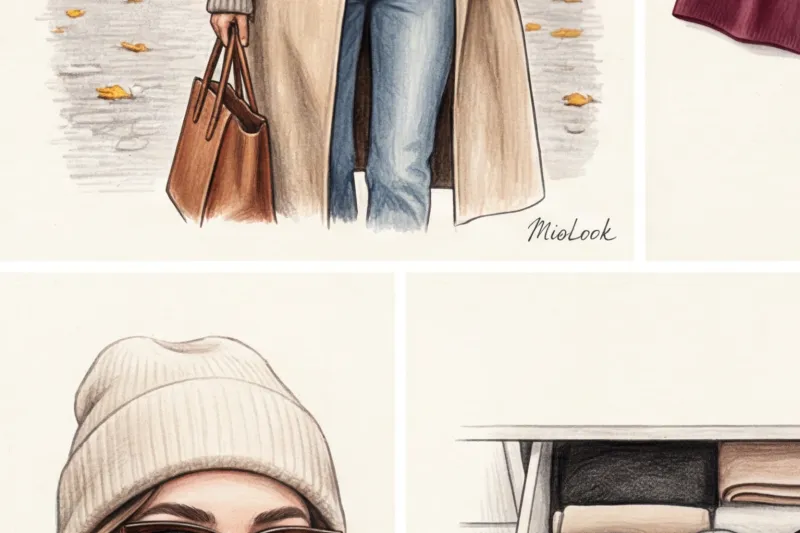 Шапка-бини: с чем носить самый базовый головной убор осенью и зимой - 5