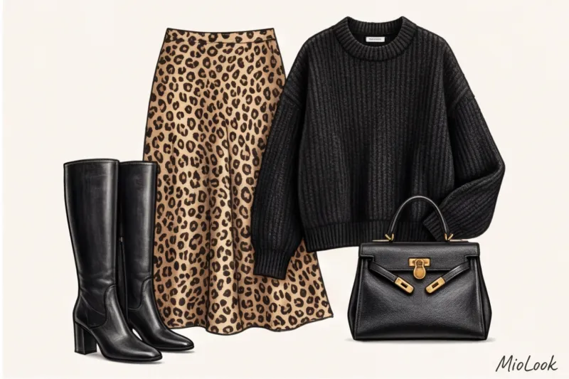 Как носить леопардовый принт в эстетике Mob Wife и не выглядеть вульгарно - 3
