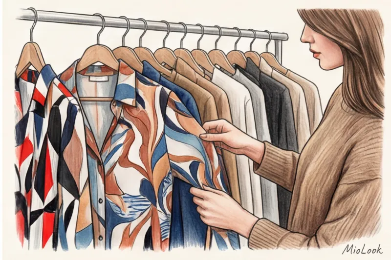 Абстракция и тай-дай: как интегрировать сложные арт-принты в капсулу - 6