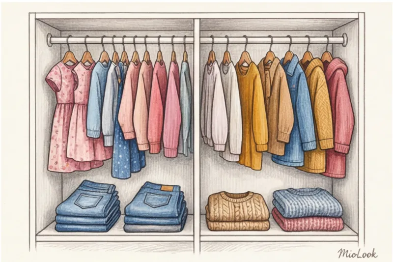 Капсульный гардероб для девочки: как сочетать платья, юбки и удобную базу - 8