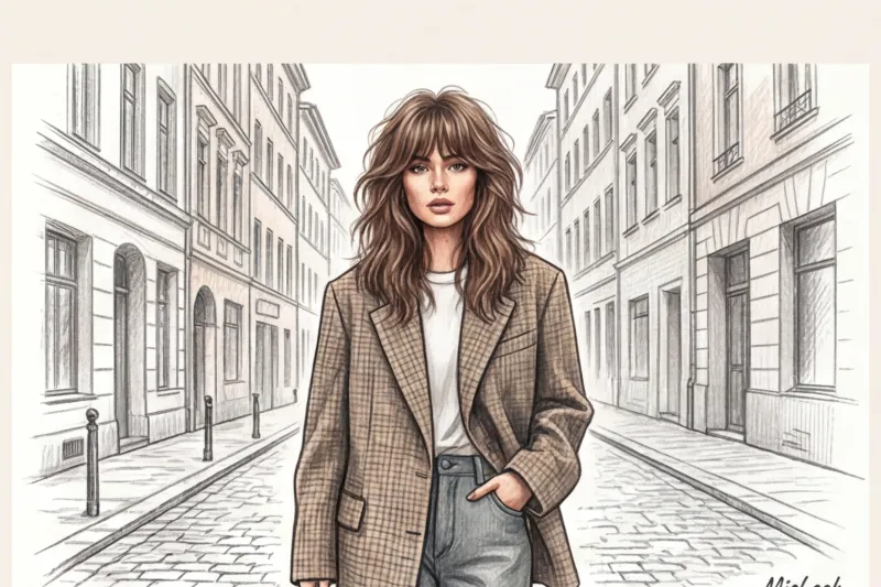 Трендовые стрижки года: примеряем шегги, маллет и каскад в нейросети - 2