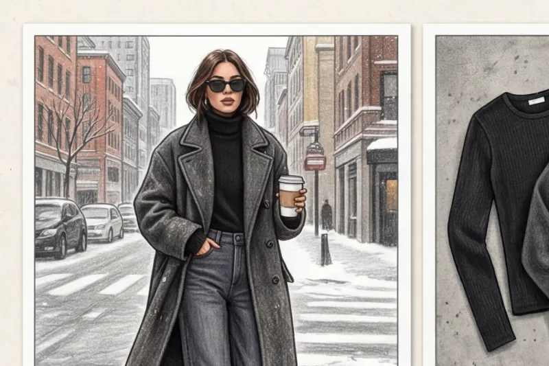 Як носити стиль гранж в зимовому одязі і не мерзнути
