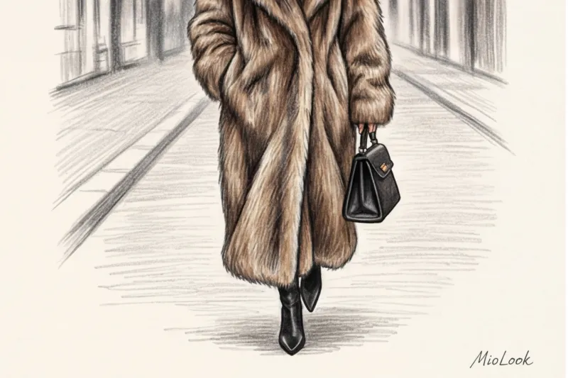 Какую шубу выбрать для образа Mob Wife: от винтажа до современного эко-меха - 7