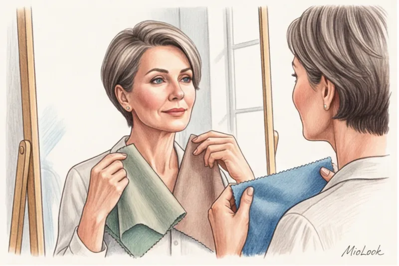 Благородная палитра: лучшие омолаживающие цвета в одежде для женщин 50+ - 1