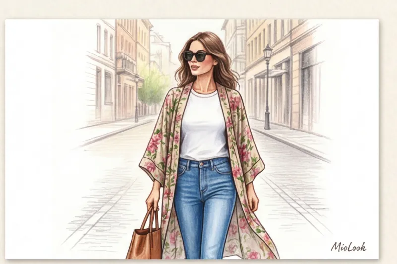 Шелковые пижамы и кимоно: эстетика и роскошь в домашней одежде - 3