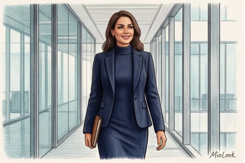 Закрытая одежда для офиса: скромный и стильный гардероб