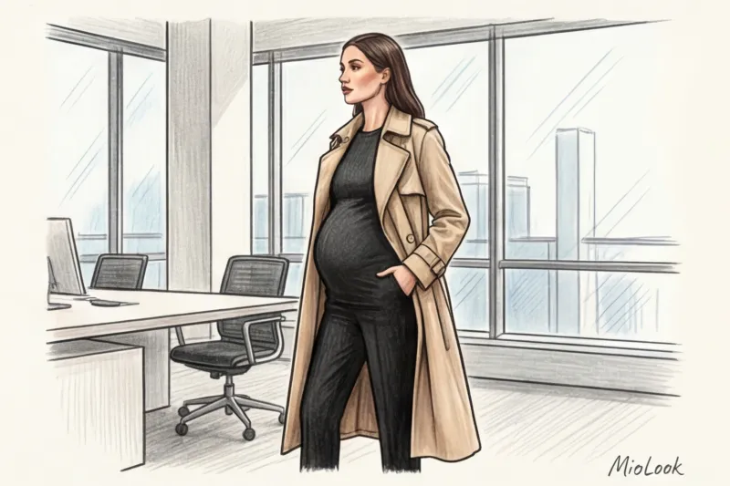 Секреты адаптации: как носить обычную одежду во время беременности - 5