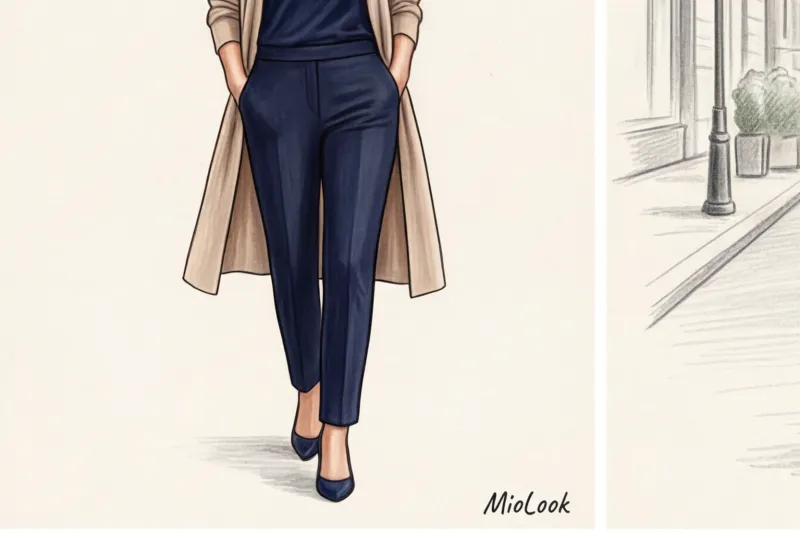 Как визуально уменьшить широкие бедра: балансируем фигуру «груша» - 7