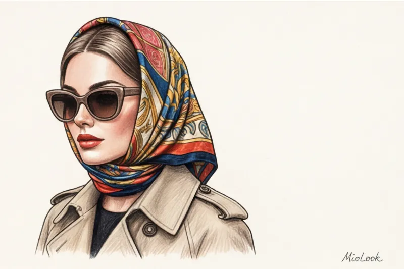 Базовые головные уборы и шарфы: капсула аксессуаров для любого сезона - 8