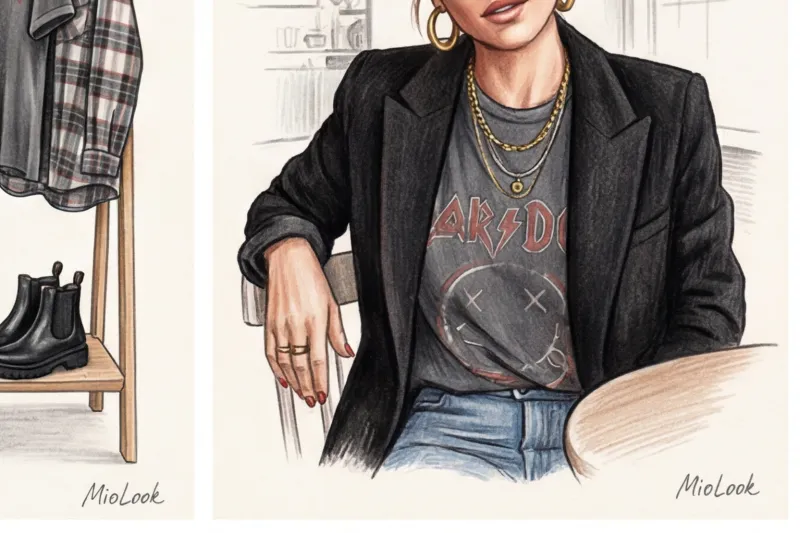 Стиль гранж: дерзость, многослойность и дух бунтарства в гардеробе - 9