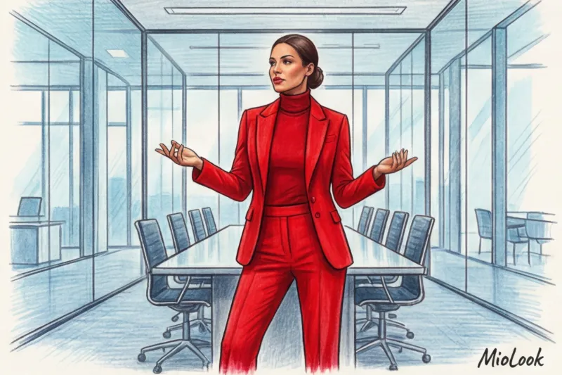 Яркий монохром: как носить фуксию, электрик и красный в формате total look - 5