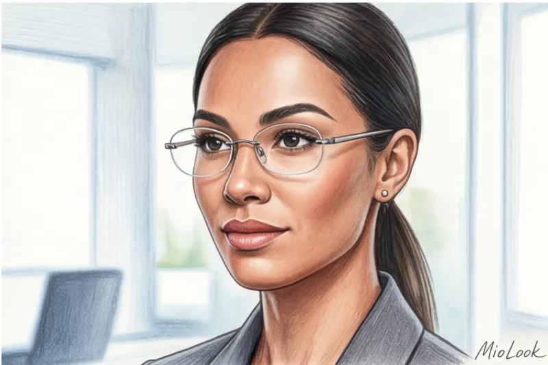 Лицо ромб (бриллиант): какие оправы и серьги сбалансируют скулы - 9