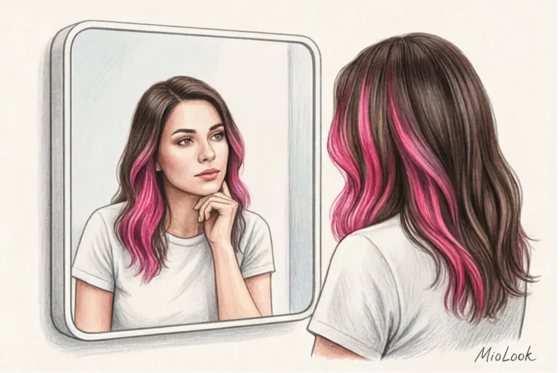 How to Try Colored Hair Online Without Risk