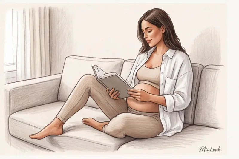 Домашняя одежда для беременных и кормящих: комфорт без потери стиля - 9