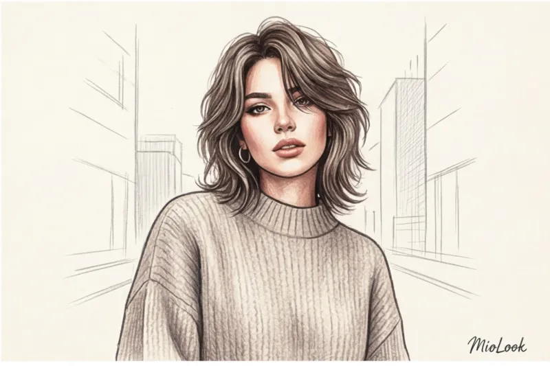 Небрежные укладки: как создать идеальную прическу в стиле рок и гранж - 8