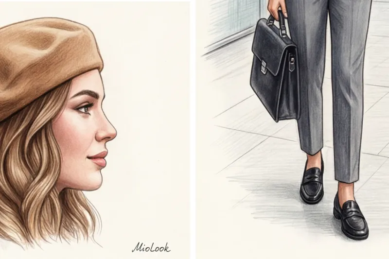 Как правильно носить женский берет: французский шик в повседневных образах - 8