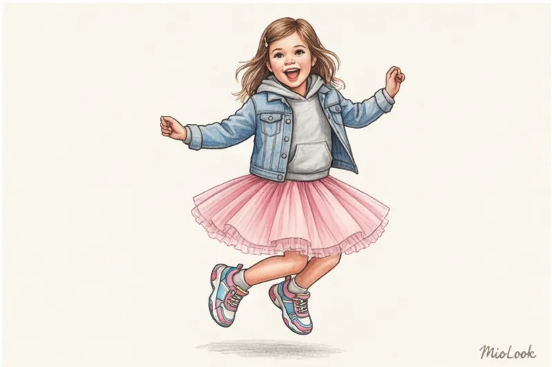 Капсульный гардероб для девочки: как сочетать платья, юбки и удобную базу - 9