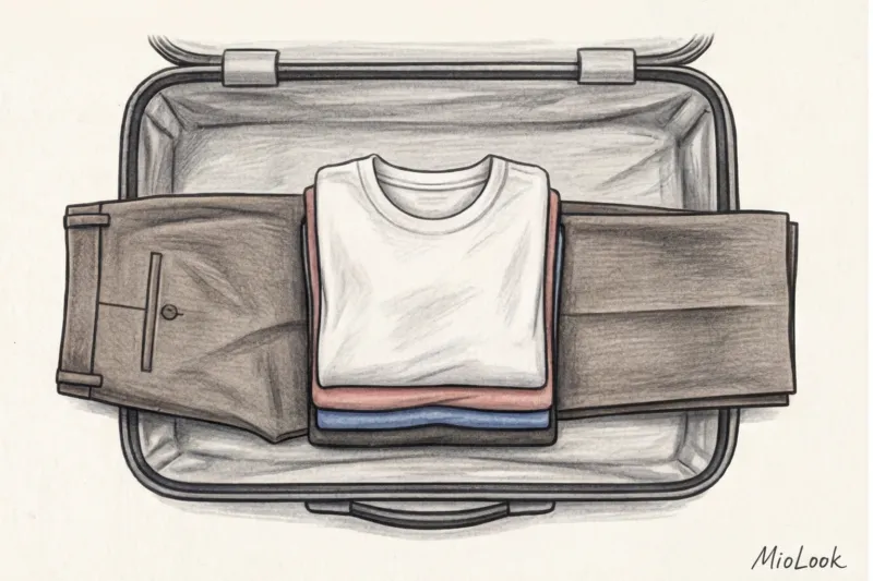 Как сложить деловой костюм в чемодан: способы без помятостей - 4