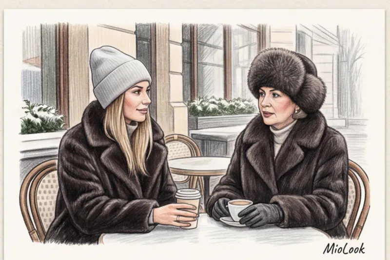 Какая шапка подойдет к шубе и эко-меху: тренды и антитренды - 3