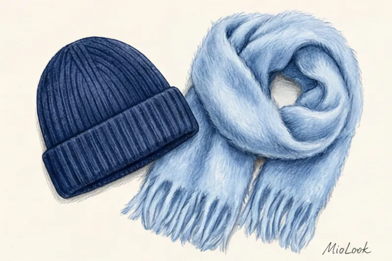 Как подобрать цвет шарфа к лицу и верхней одежде - 5