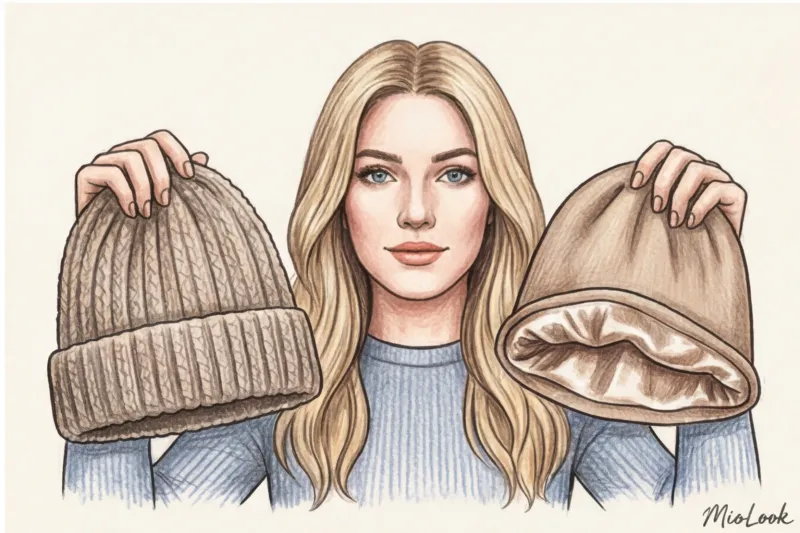 Как носить шапку и не испортить прическу: секреты сохранения объема - 9