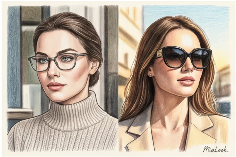 Как подобрать солнцезащитные очки и оправы по форме лица - 4